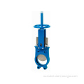 high quality manual stainless steel natural gas knife gate valve DN200 with hand wheel